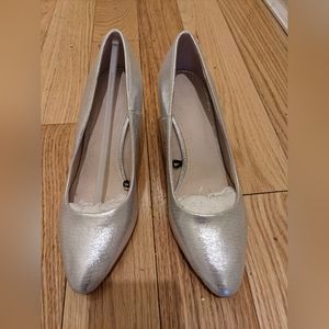 H&M silver pumps